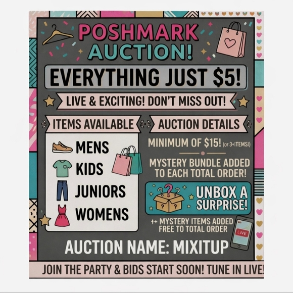 Other - 10  SHOW men's women's kids mystery added free